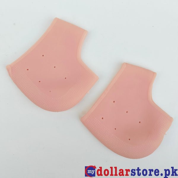 1 Pair (2 Pcs) Silicone Gel Heel Crack Protector. - mydollarstore