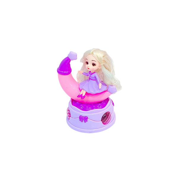 Rotate Moon Fashionable Girls Toy for Girls with Music, Lights and Movement.