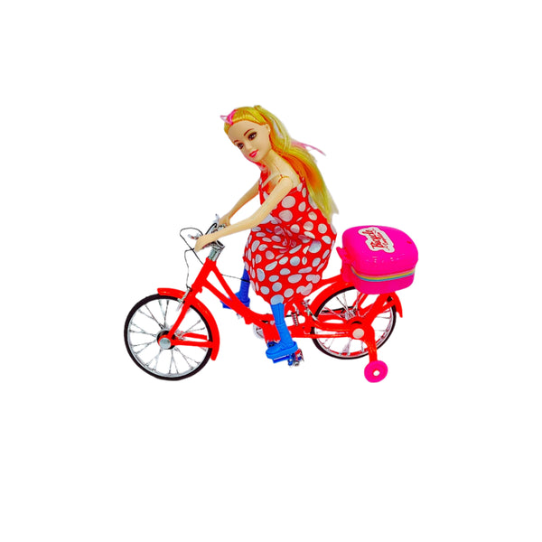 Electric Bicycle Pretty Girl With Light & Music