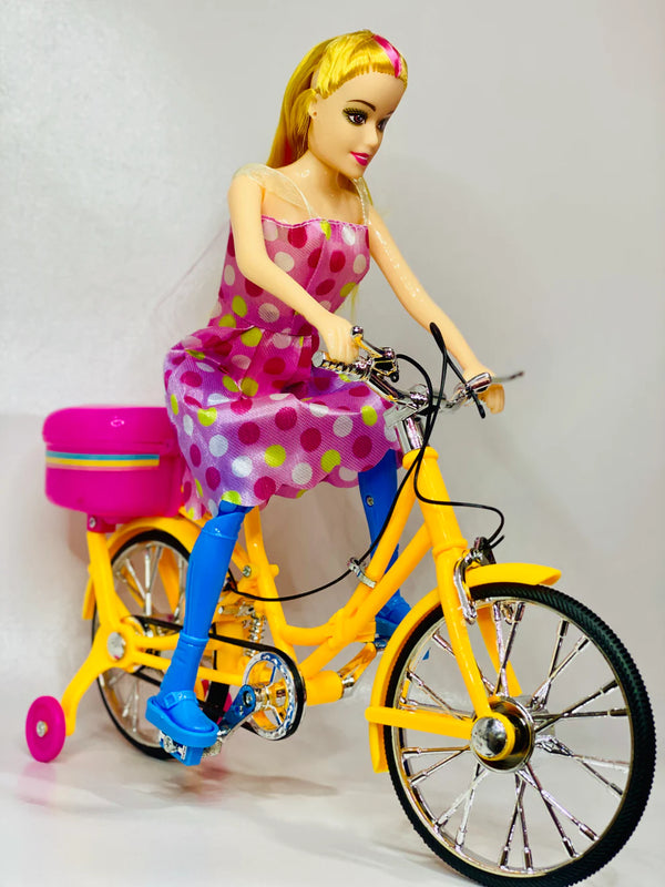 Electric Bicycle Pretty Girl With Light & Music