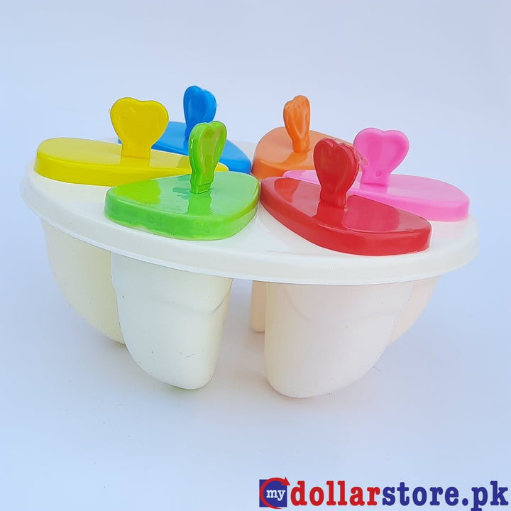 6 in 1 - Lolly Ice Cream Maker Round Shape - mydollarstore