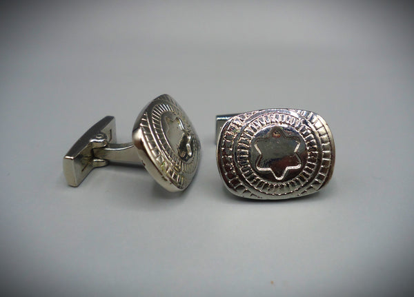 Metal cufflinks