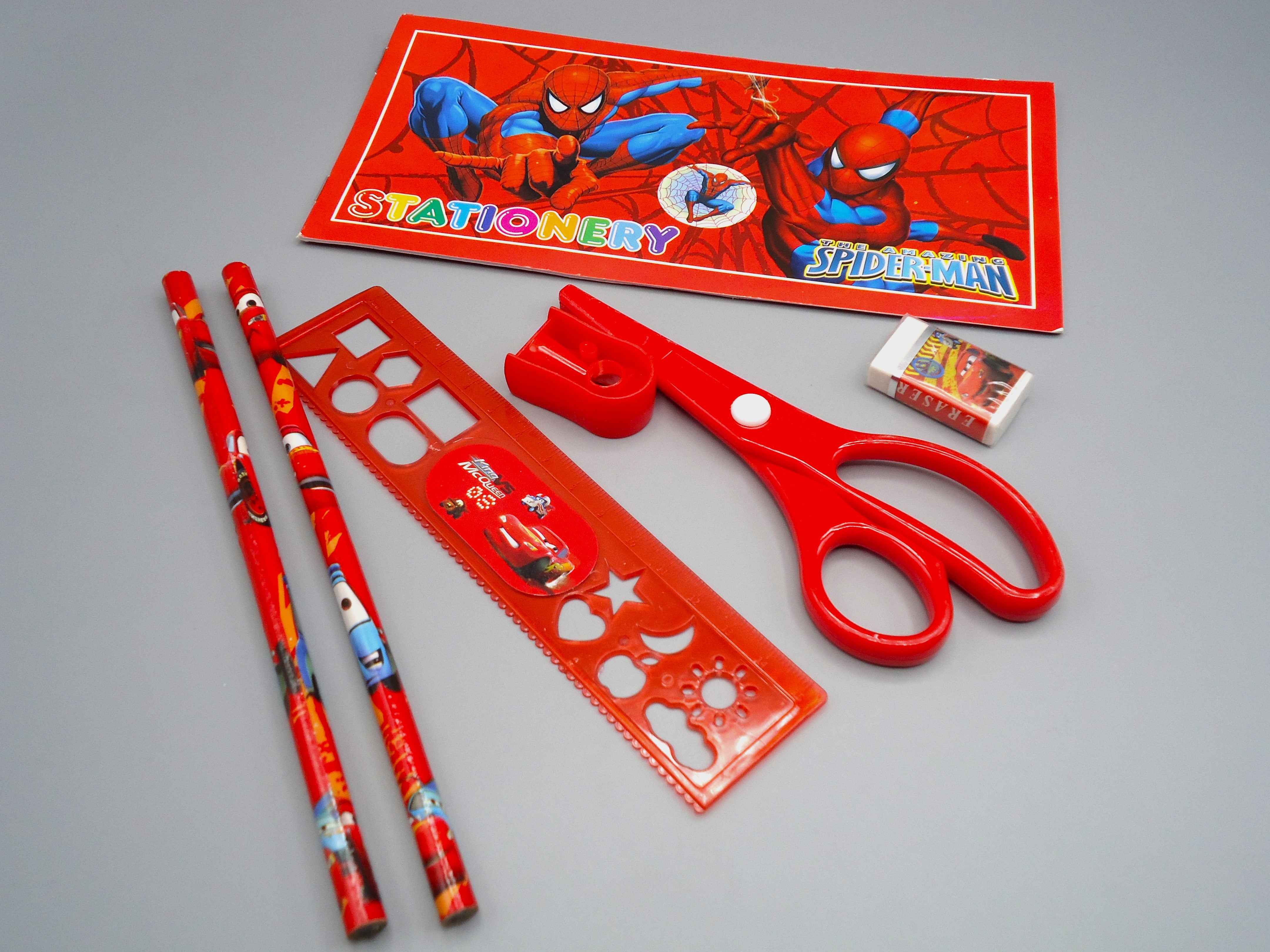 STATIONERY SET FOR KIDS SPIDERMAN