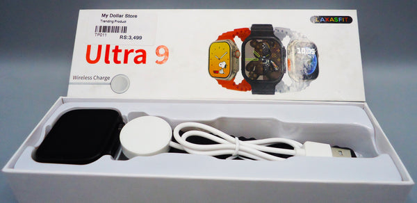 ULTRA 9 Smart Watch With Selicon Strap