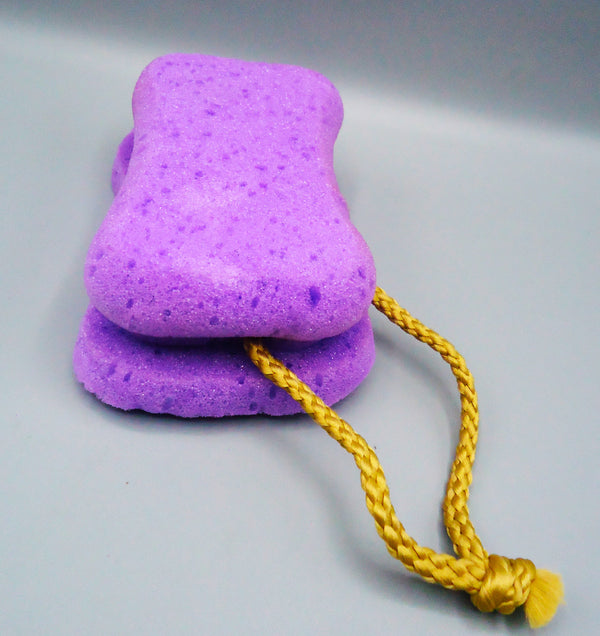 Mini Bath sponge powerful cleaning scrubber loofah Bath Ball Foaming Sponge