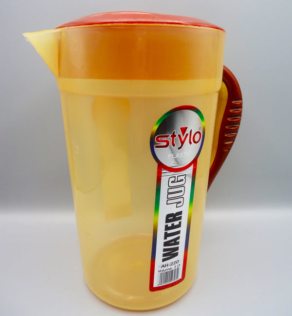 plastic water & juice jug