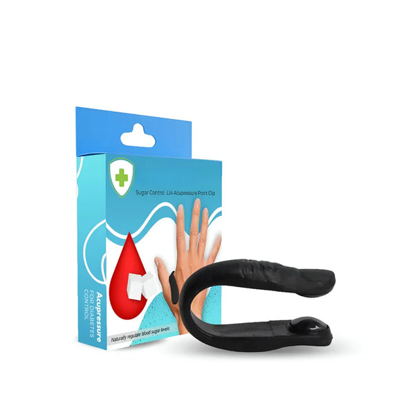 Acupressure Clip – Sugar & BP Control | Stress Relief | No Side Effects