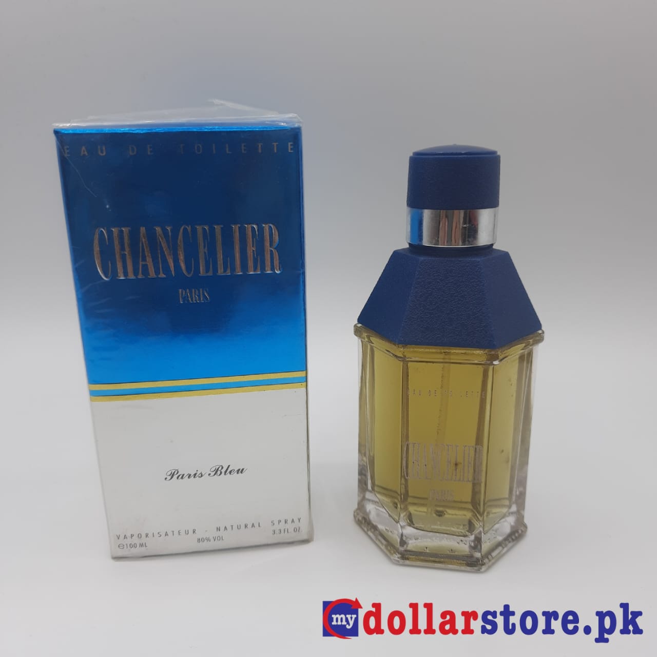 Chancelier Paris Bleu Eau de Toilette Spray For Men 3.3 oz * New Sealed Vintage