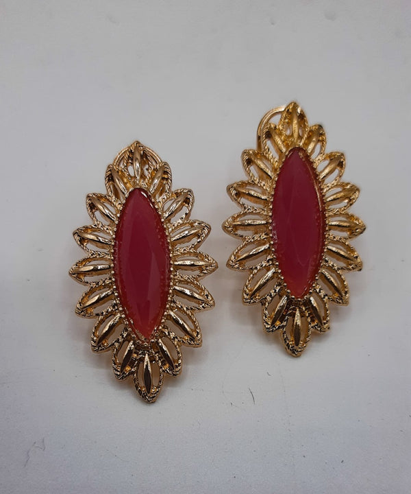 Big Stone Earrings