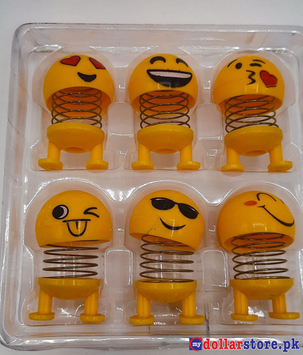 Car Smiley Emoji Pack Of 6
