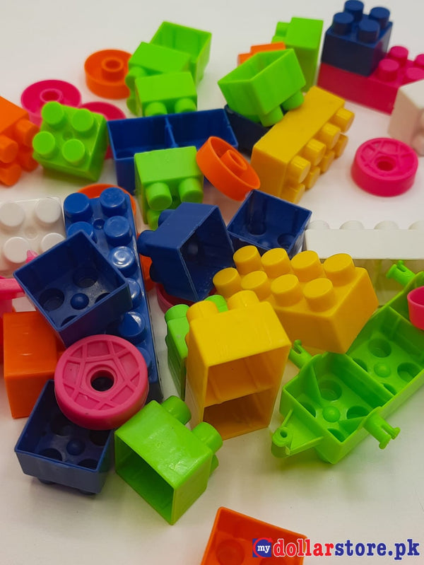 Building Blocks Toys | 51 Pieces | Toys for Kids | Block Sets for Kids