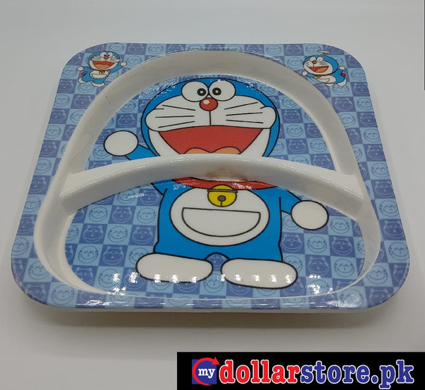 Doremon Design Kids Tray Serving Tray Dinner Lunch Food Plate