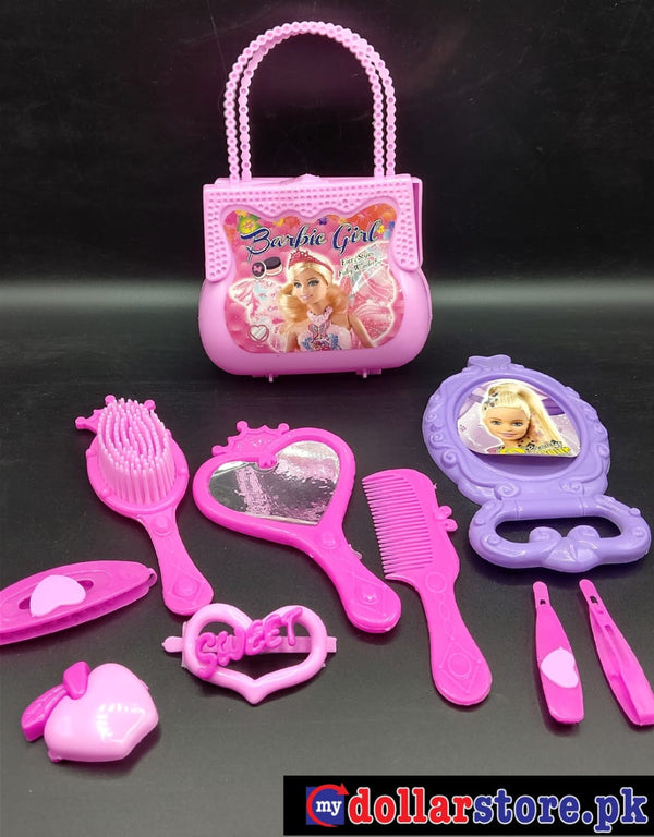 Girls' Pretend Play Makeup Set for Suitcase