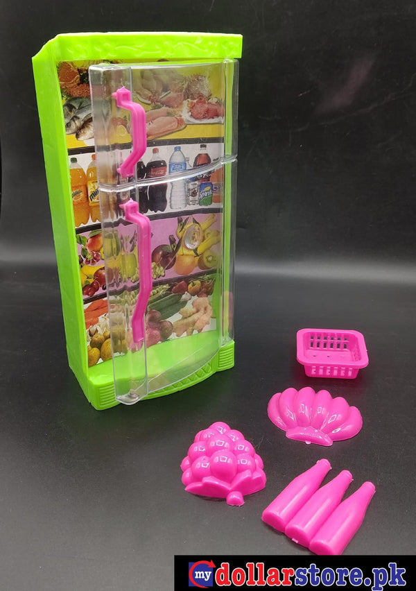 Plastic Fridge Set Toy For Kids