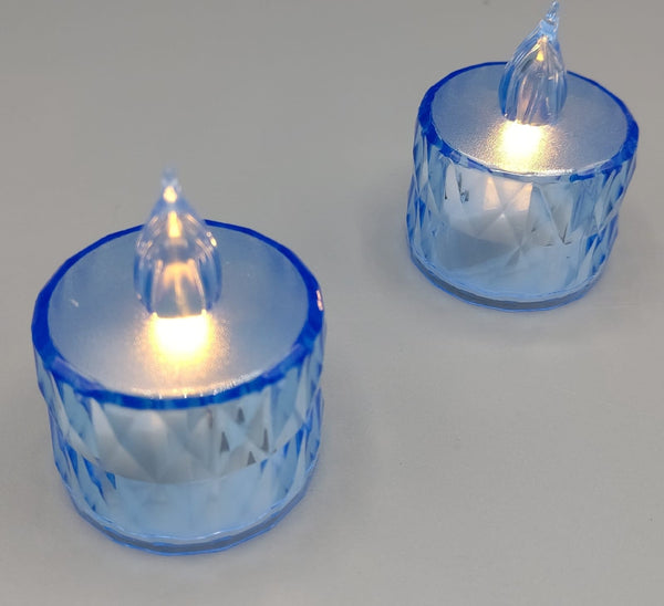 Pack Of 2 Led Tea Light Flameless Candles For Home Decoration Candle