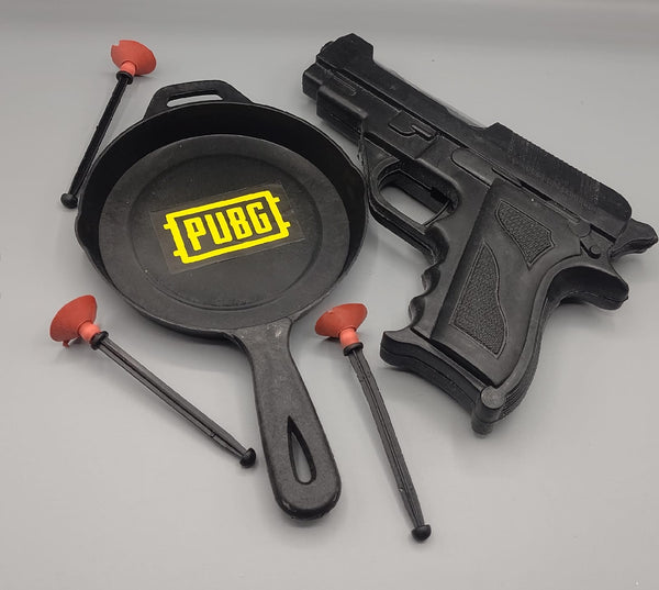 Pubg  Gun with Bullet pan kids toys