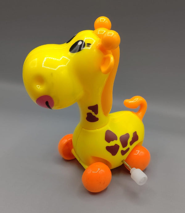 Mechanical wind up giraffe toy