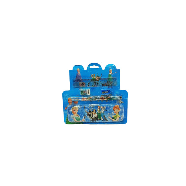 Pencil pack- Pencil 02nos + Eraser + Sharpener/Cutter+ Pencil Case For School/Preschool Kids