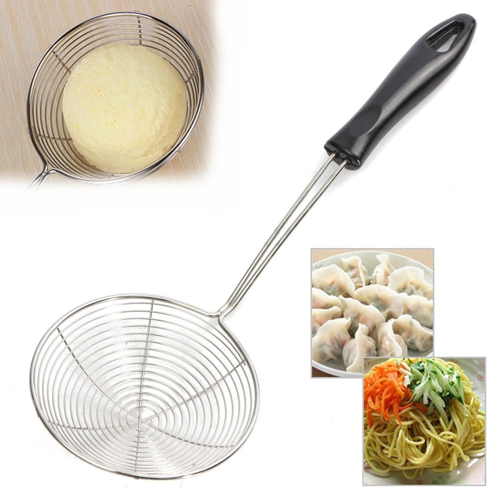 Fry Pakora Strainer Large Size Spider Shape - Best Quality