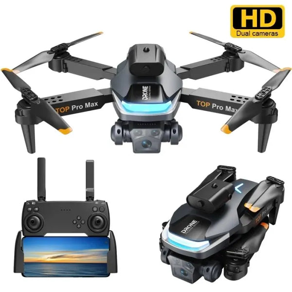 p23pro Smart Drone with Obstacle Avoidance & Auto Return – 900M Range | Long Battery | 360° Flip