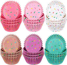 100Pcs Lovely Cupcake Cake Paper Cup Baking Chocolate Glutinous Rice Tray Decor Muffin Paper Cup Cake Liner Birthday Party Decor