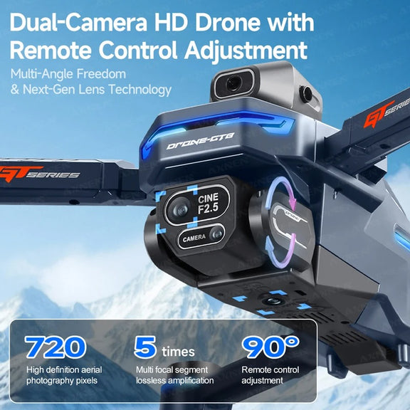 Drone Xiaomi Mijia GT8, 8K, 3 Caméras, 5G, WiFi, Brushless, Pliable - Neuf