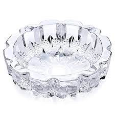 Glass Ashtray For Living Room, Office, Bar, Hotel, Guest Room, Outdoor Desk, Ashtray