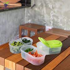 Splash Food Container - Pack of 3 - Green