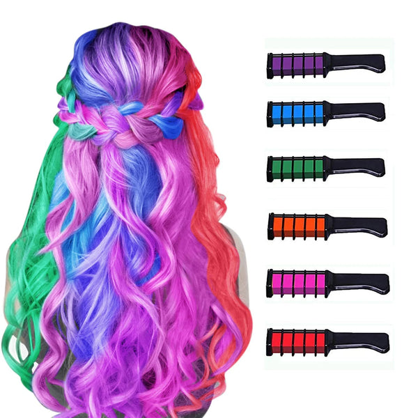Multicolor Hair Dyeing Comb used for Hair Color - 2 Pcs