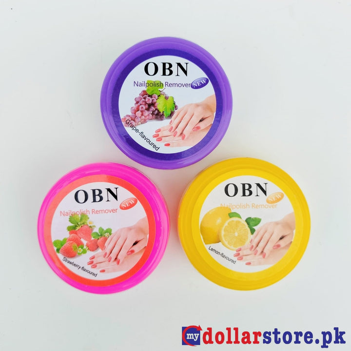 OBN Nail Polish Remover Wipes - 96 Wipes in 3 Packs - mydollarstore