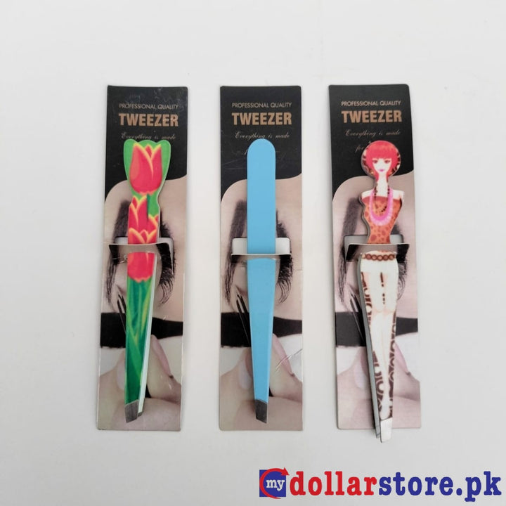 Professional Quality Tweezers - 3 Pcs - mydollarstore