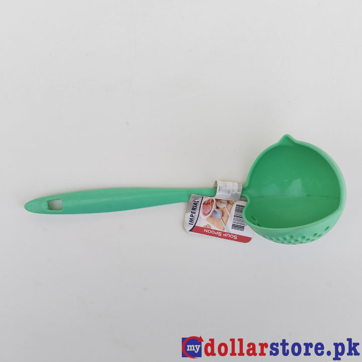 Imperial Soup Spoon - Green Color - mydollarstore