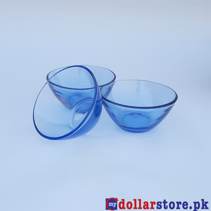 Plain Glass Bowl Set - 3 Pcs - mydollarstore