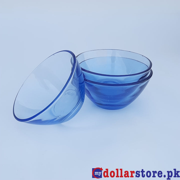 Plain Glass Bowl Set - 3 Pcs - mydollarstore