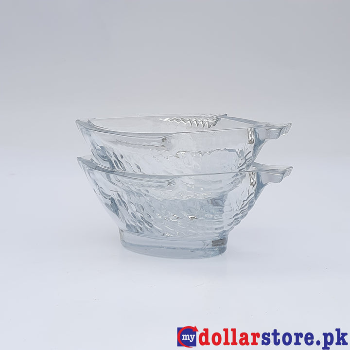 Fish shape glass bowls - 2 pcs - mydollarstore