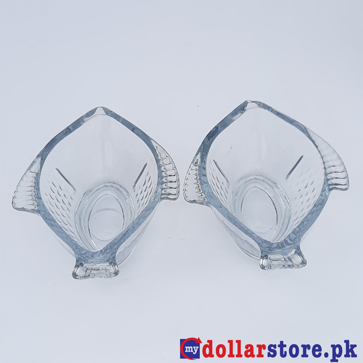 Fish shape glass bowls - 2 pcs - mydollarstore