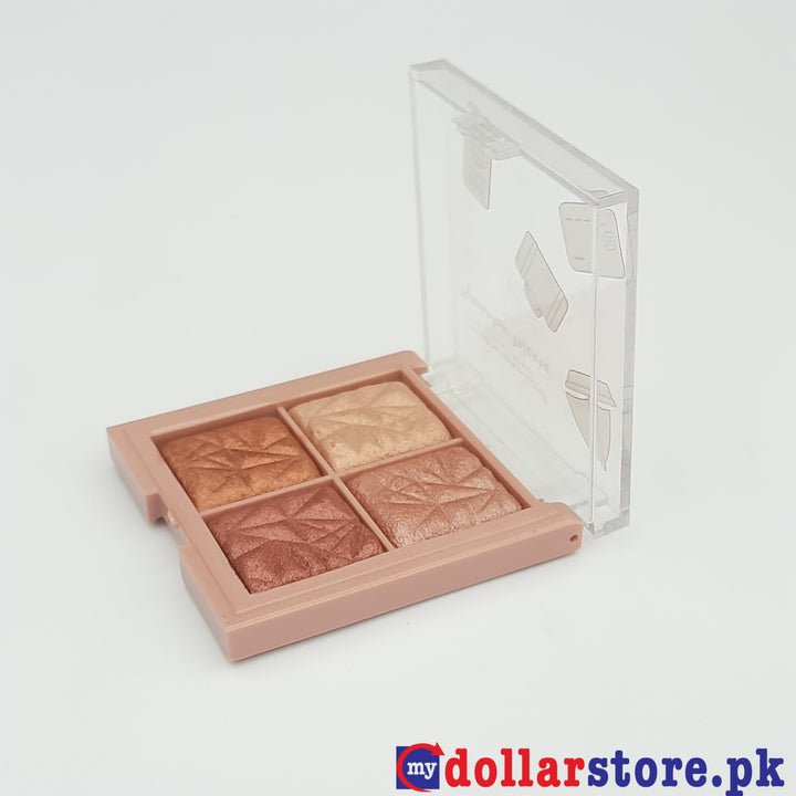 MSYAHO Professional Makeup Eyeshadow Palette - 4 Shades - mydollarstore