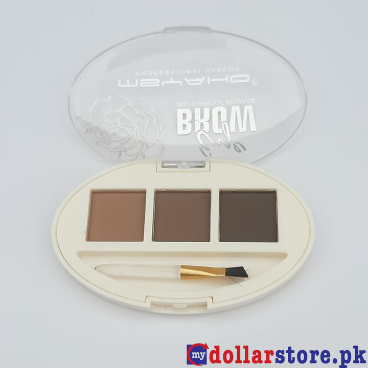 Eyebrows Waterproof Pomade by MSYAHO Professional Makeup Kit - mydollarstore