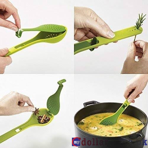 Infusing Herbs Spoon -Green Gusto - mydollarstore