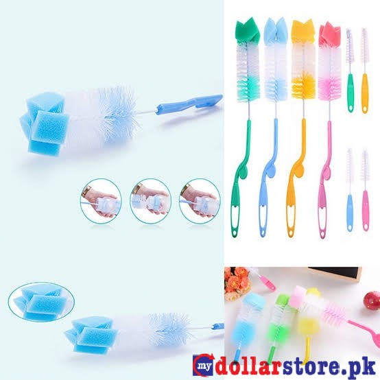 Baby Milk Feeding Bottle Cleaning Brush.