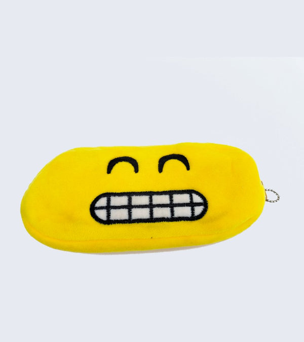 Emoji Pencil Pouch in Soft Washable Fabric - mydollarstore